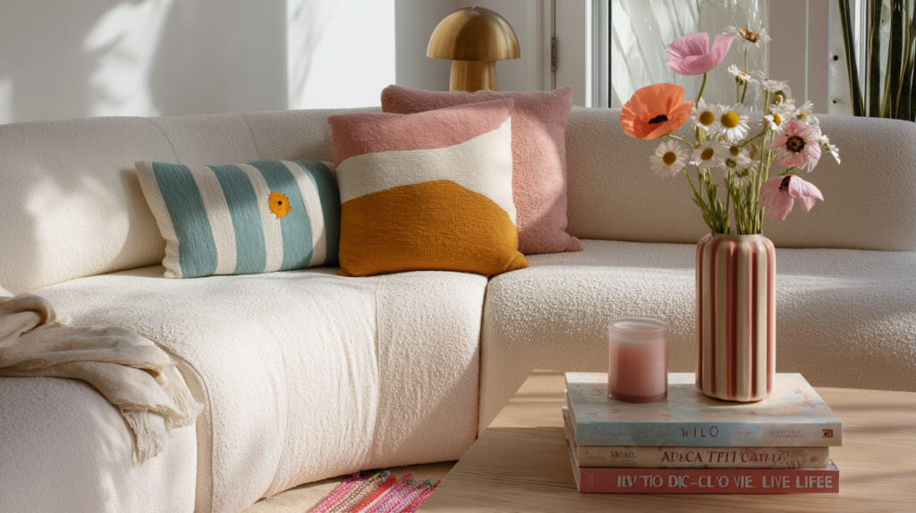 Wohnzimmer Sommer Style Ferienwohnung
